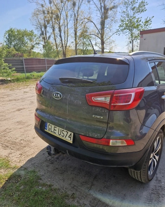 Kia Sportage cena 47800 przebieg: 222000, rok produkcji 2012 z Szczawnica małe 92